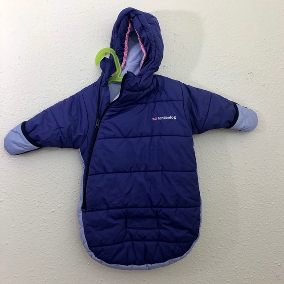 london fog baby bunting